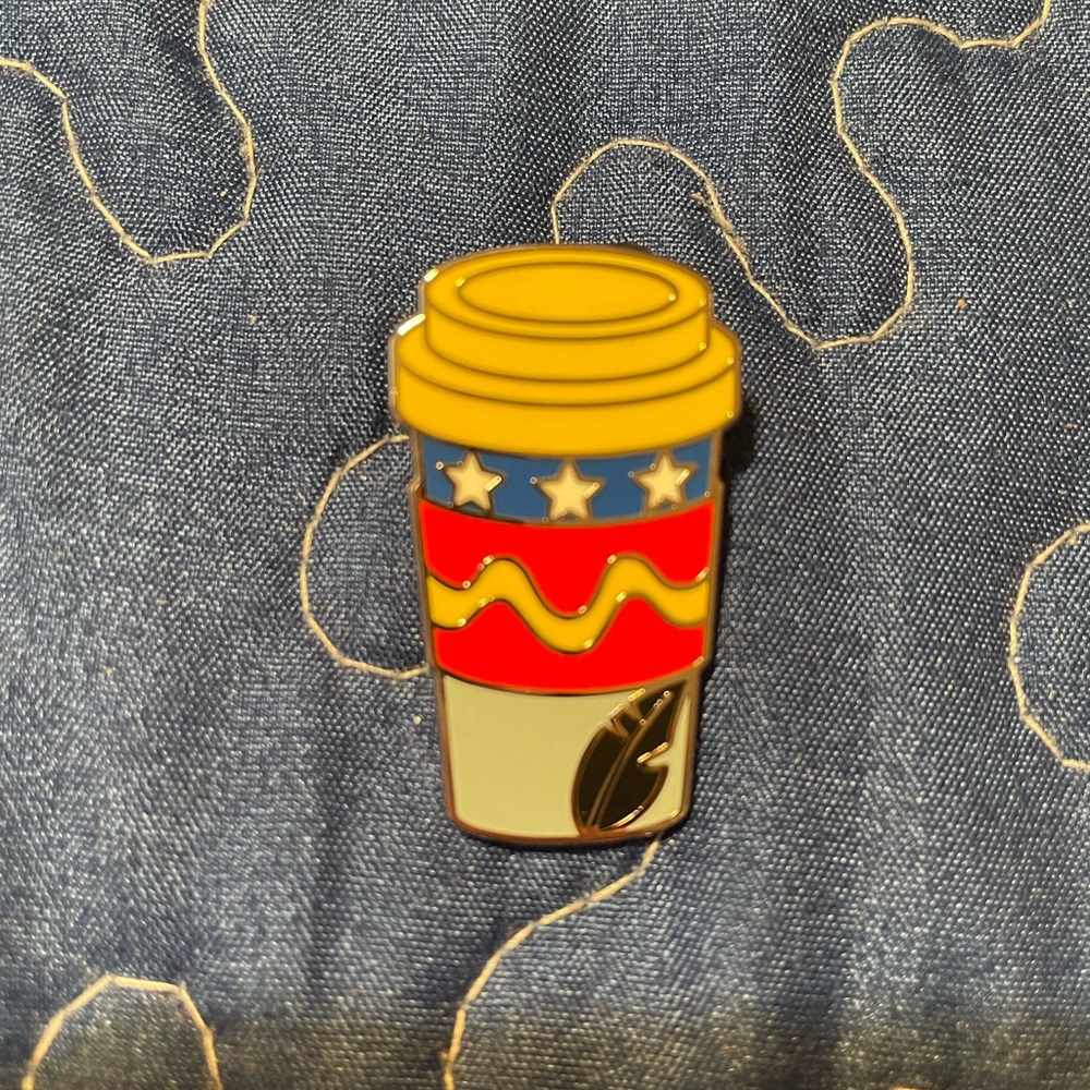 Disney Coffee Cup Pin- Dumbo